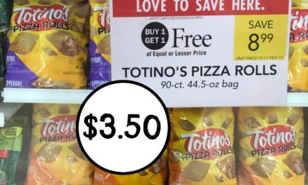 Totino’s Pizza Rolls – BIG Bags Only $3.50 At Publix