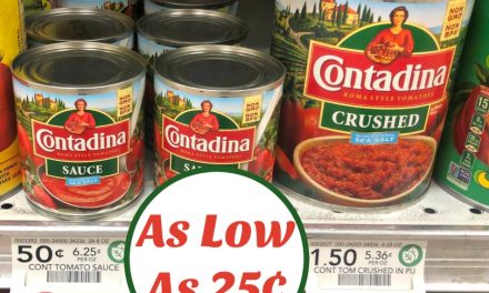 Contadina Tomato Sauce Just 25¢ At Publix