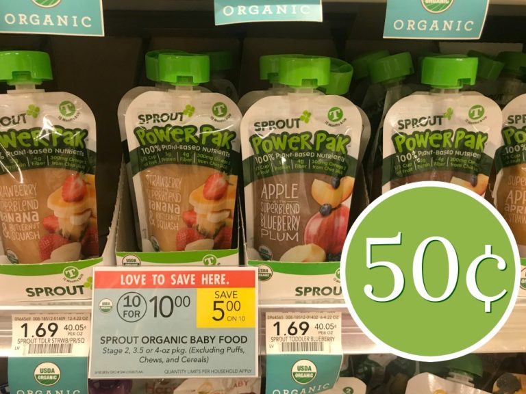 Great Deal On Sprout Foods At Publix Serve Up New Flavors For The New