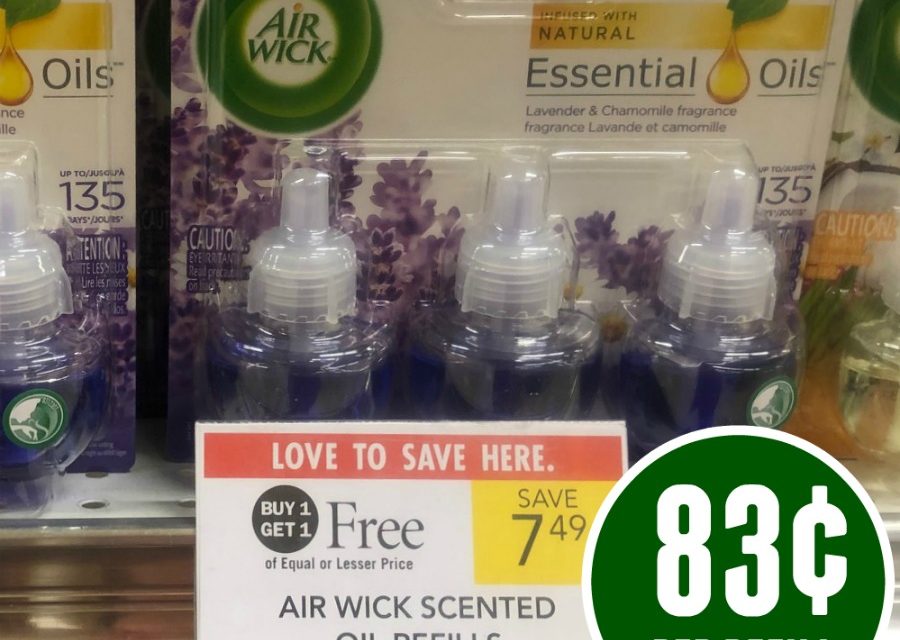 Air Wick Scented Oil Refills – Just 83¢ Per Refill At Publix