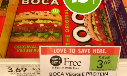 Super Deal On Boca Burgers At Publix – Just 45¢ Per Box!
