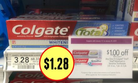 Colgate Total Toothpaste As Low As $1.28 At Publix
