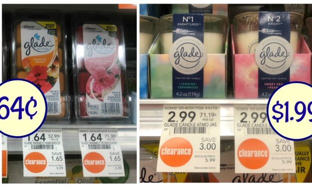 Glade Wax Melts As Low As 64¢ at Publix (Ends Today)