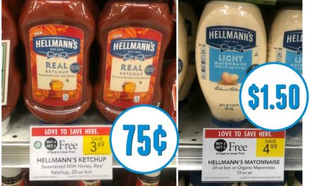 Cheap Hellmann’s Ketchup & Mayonnaise This Week At Publix