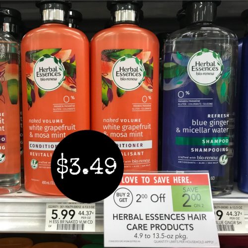Herbal Essences Bio:Renew – Nice Discount This Week At Publix ...