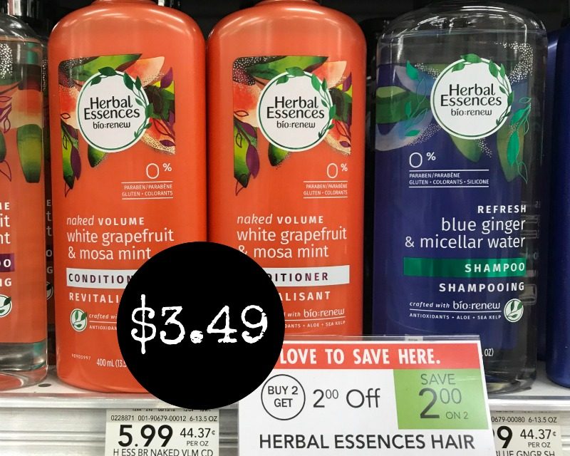 Herbal Essences Bio:Renew – Nice Discount This Week At Publix