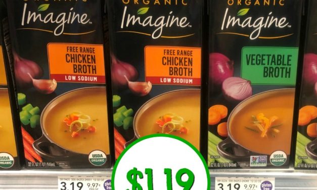 Imagine Organic Broth Just $1.19 At Publix