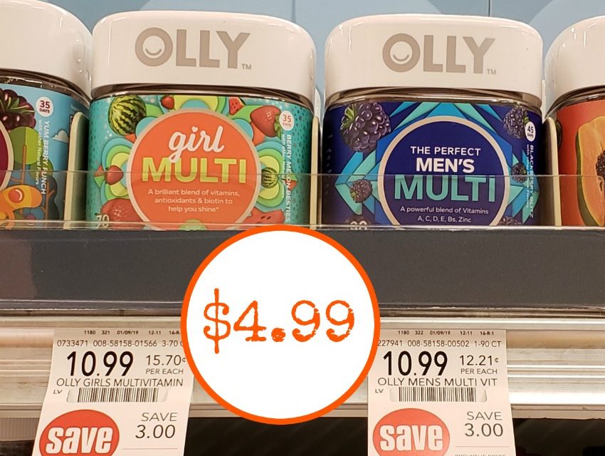 Olly Gummy Vitamins As Low As $4.99 At Publix (Save $9!)