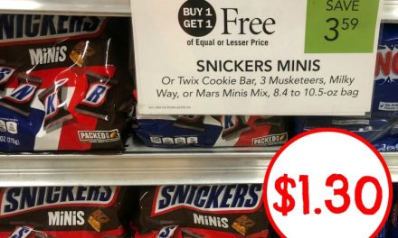 Snickers Minis Bags Just $1.30 Each At Publix