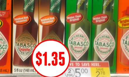 New Tabasco Printable Coupon For The Publix Sale – Bottles As Low As $1.35