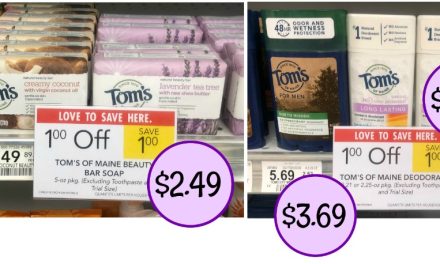 New Tom’s Of Maine Coupon For The Publix Sale