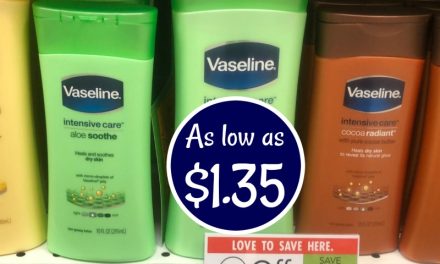 Vaseline Lotion As Low As $1.35 At Publix