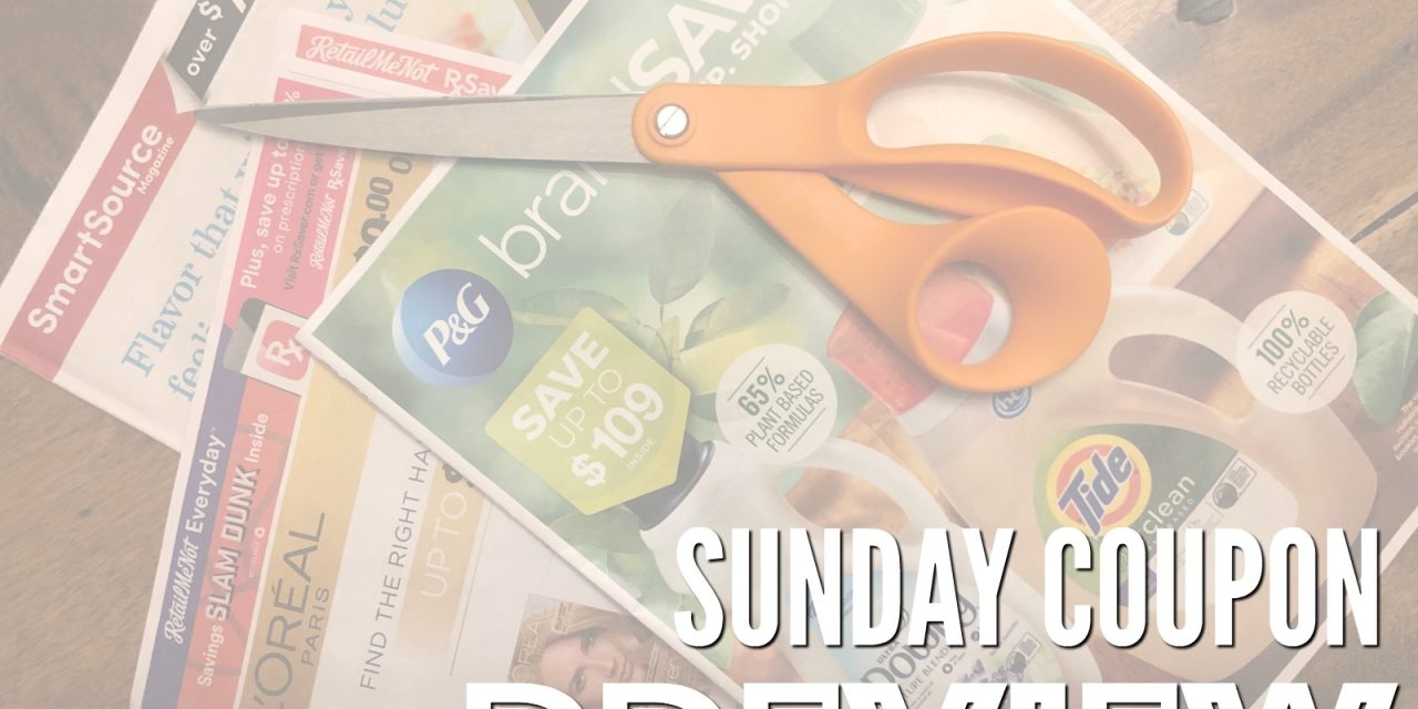 Sunday Coupon Preview For 11/14 – Two Inserts