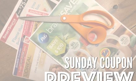 Sunday Coupon Preview For 11/14 – Two Inserts