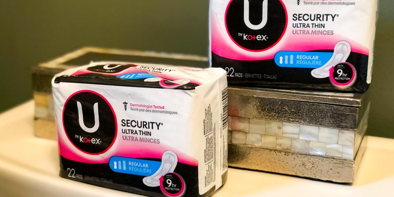U By Kotex Products As Low As 9¢ At Publix