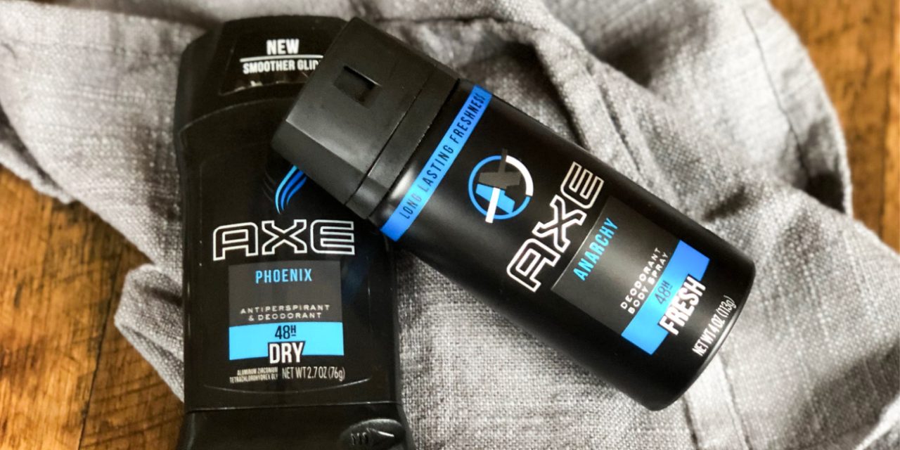 Get Axe Deodorant & Body Spray For Just $4.50 Total!