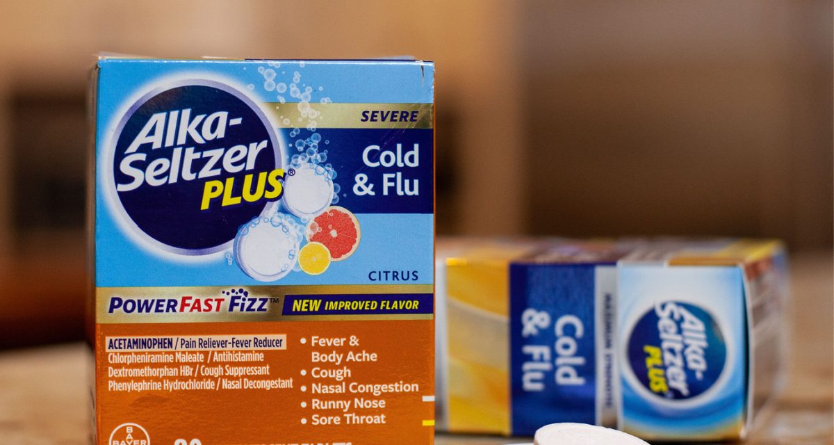 Alka-Seltzer Plus Items As Low As $4.99 At Publix (Regular Price $8.49)