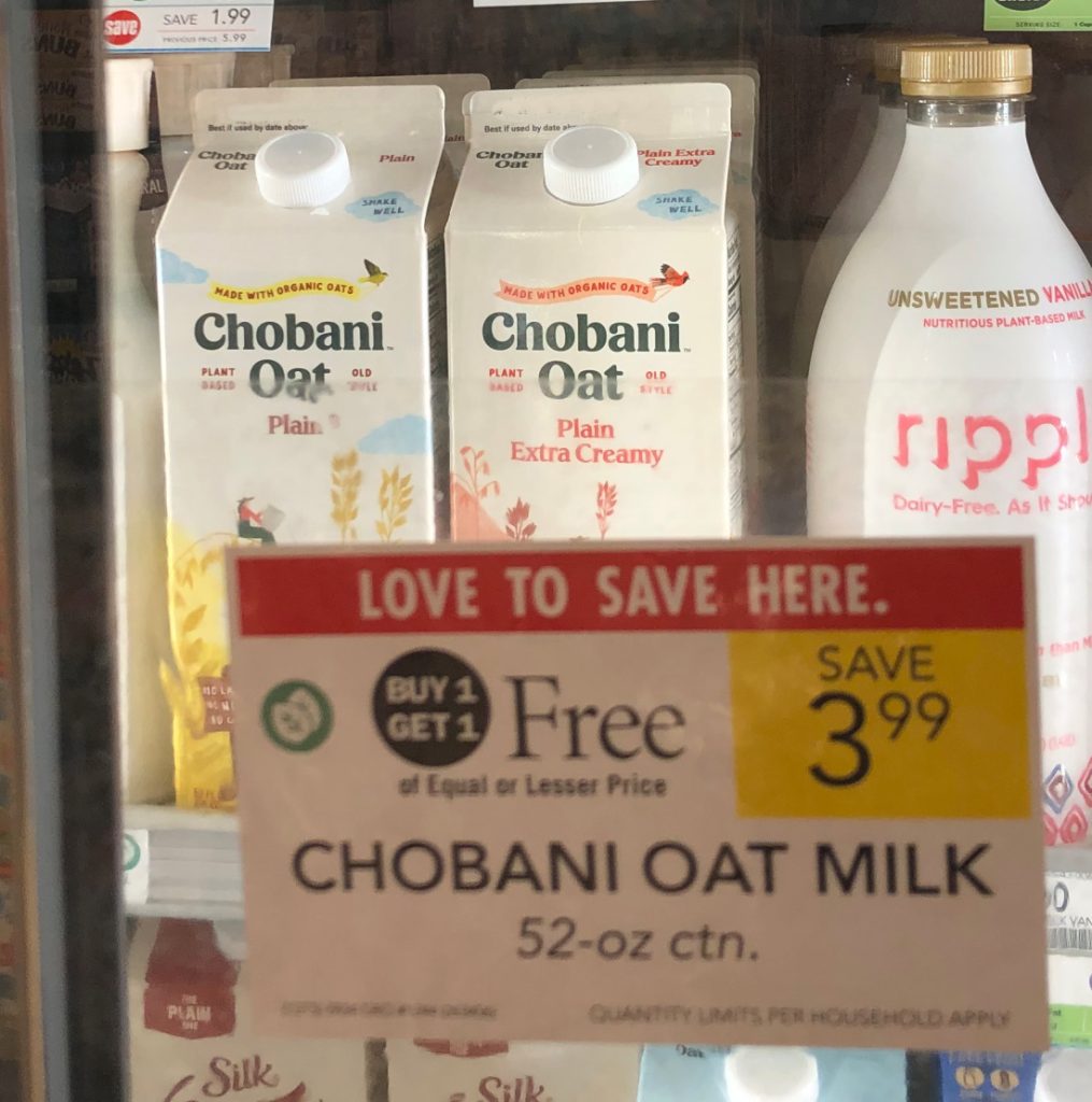 Chobani Oat Milk Is FREE At Publix iHeartPublix
