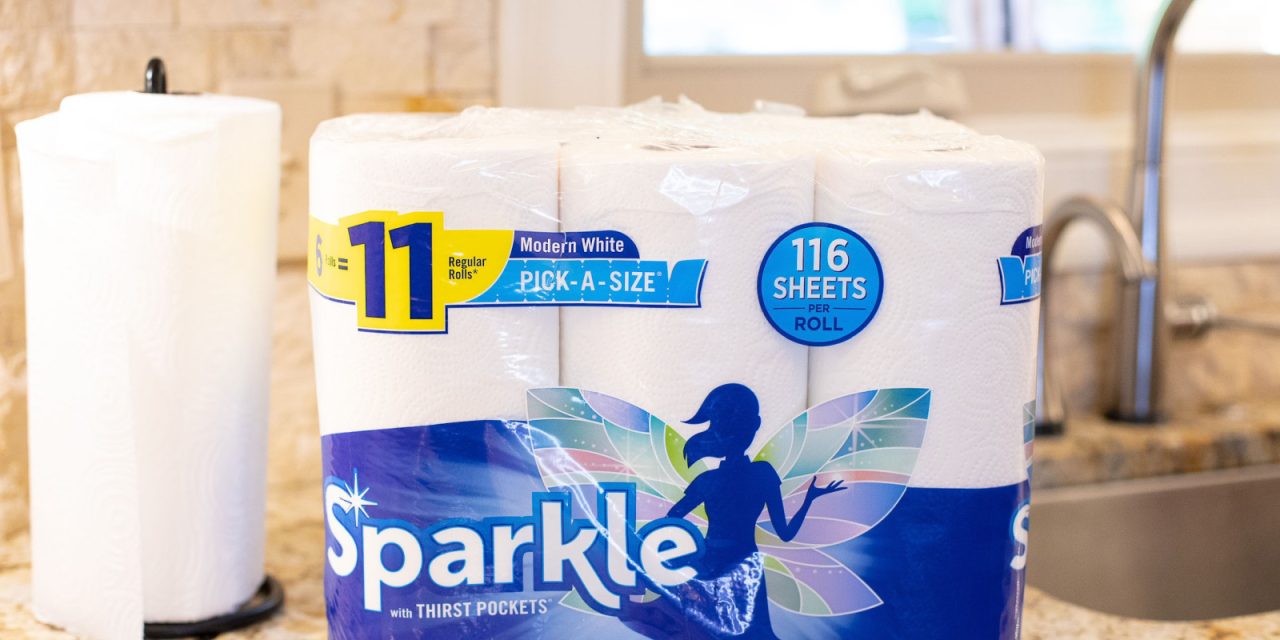 Sparkle Paper Towels As Low As $4.99 At Publix
