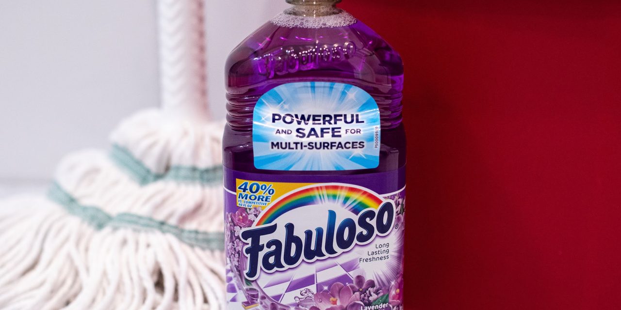 Fabuloso Multi-Purpose Cleaner Just $1.89 At Publix