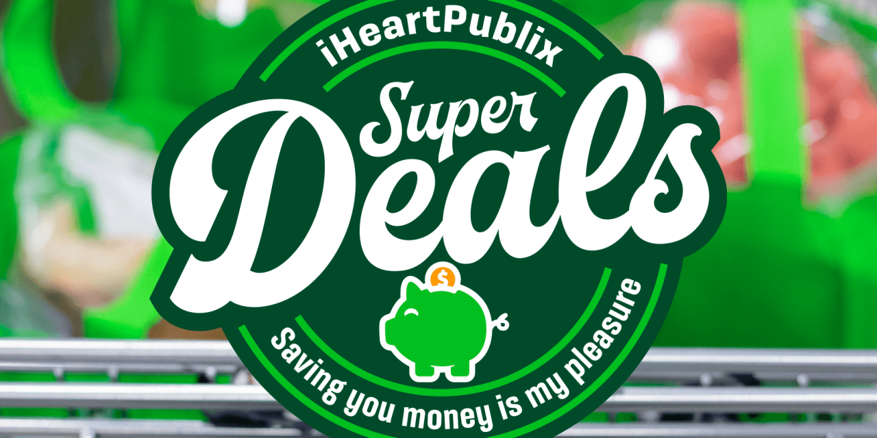 Publix Super Deals Week Of 1/27 to 2/2 (1/26 to 2/1 For Some)