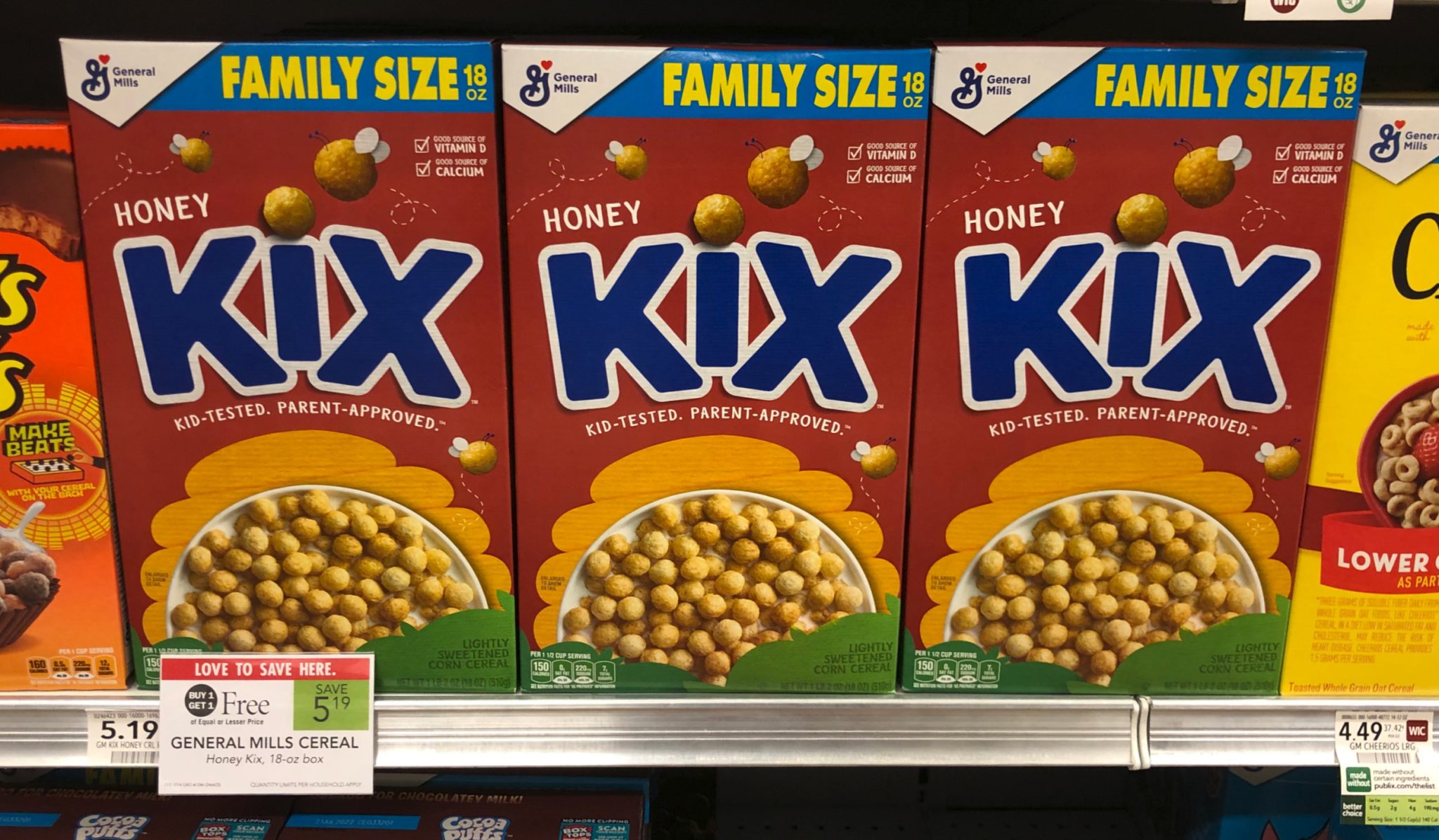 Big Boxes Of Kix Cereal Just 2.10 Per Box At Publix iHeartPublix
