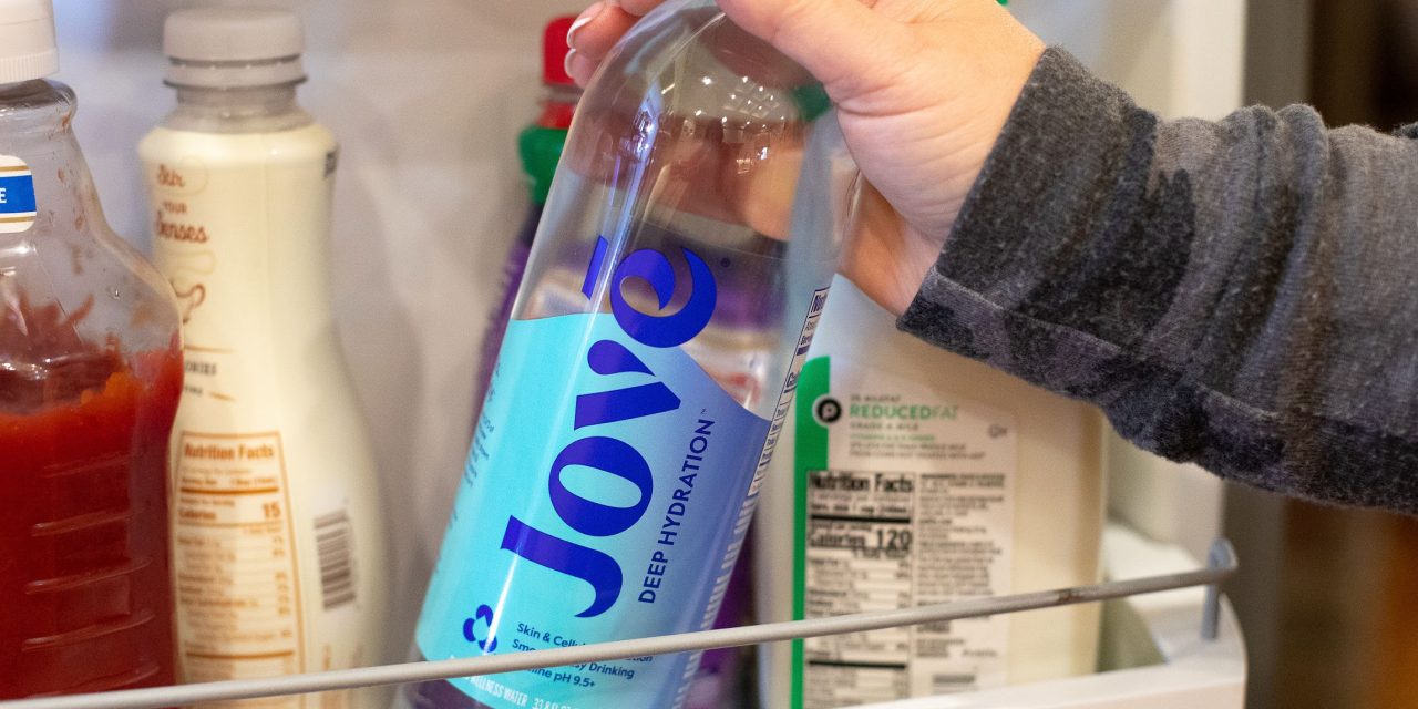 Jove Alkaline Water Just 25¢ At Publix