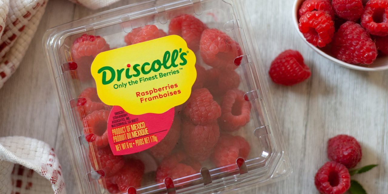 Driscoll’s Red Raspberries Just $2.25 At Publix (Almost Half Price!)