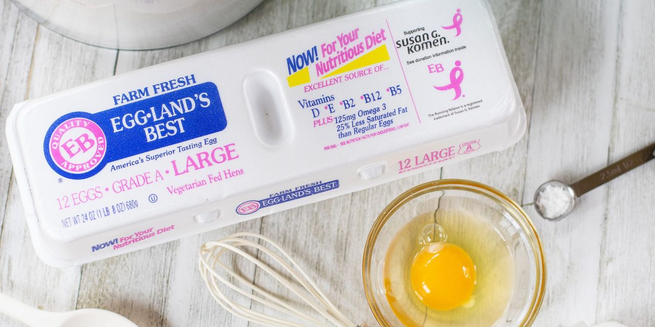 Eggland’s Best Large Eggs Just $2 At Publix