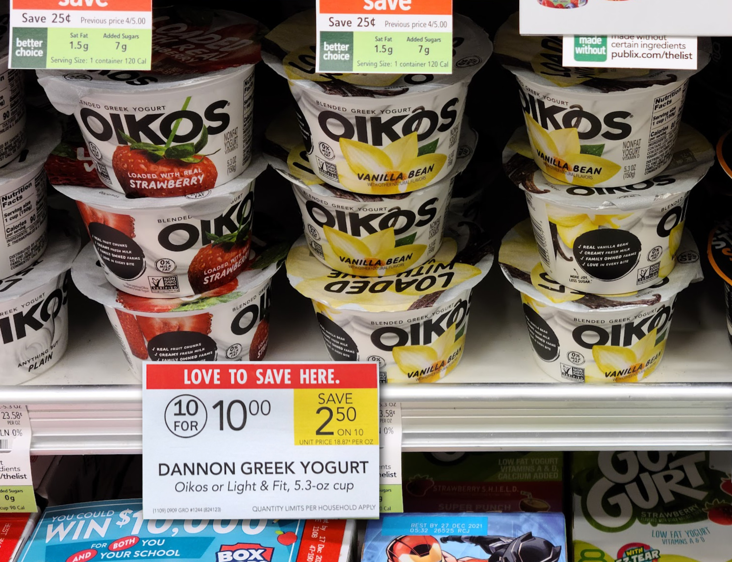 Oikos Blended Yogurt Just 35¢ At Publix on I Heart Publix 1