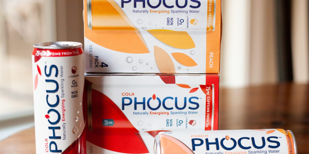 Phocus Caffeinated Sparkling Water 4-Pack As Low As FREE At Publix