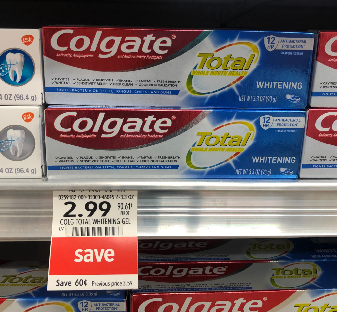 Colgate Total Toothpaste As Low As 99¢ At Publix on I Heart Publix 1