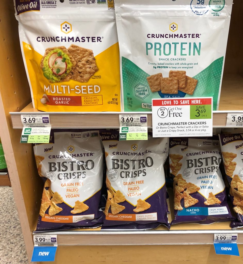 Crunchmaster Crackers As Low As 79¢ Per Bag At Publix iHeartPublix