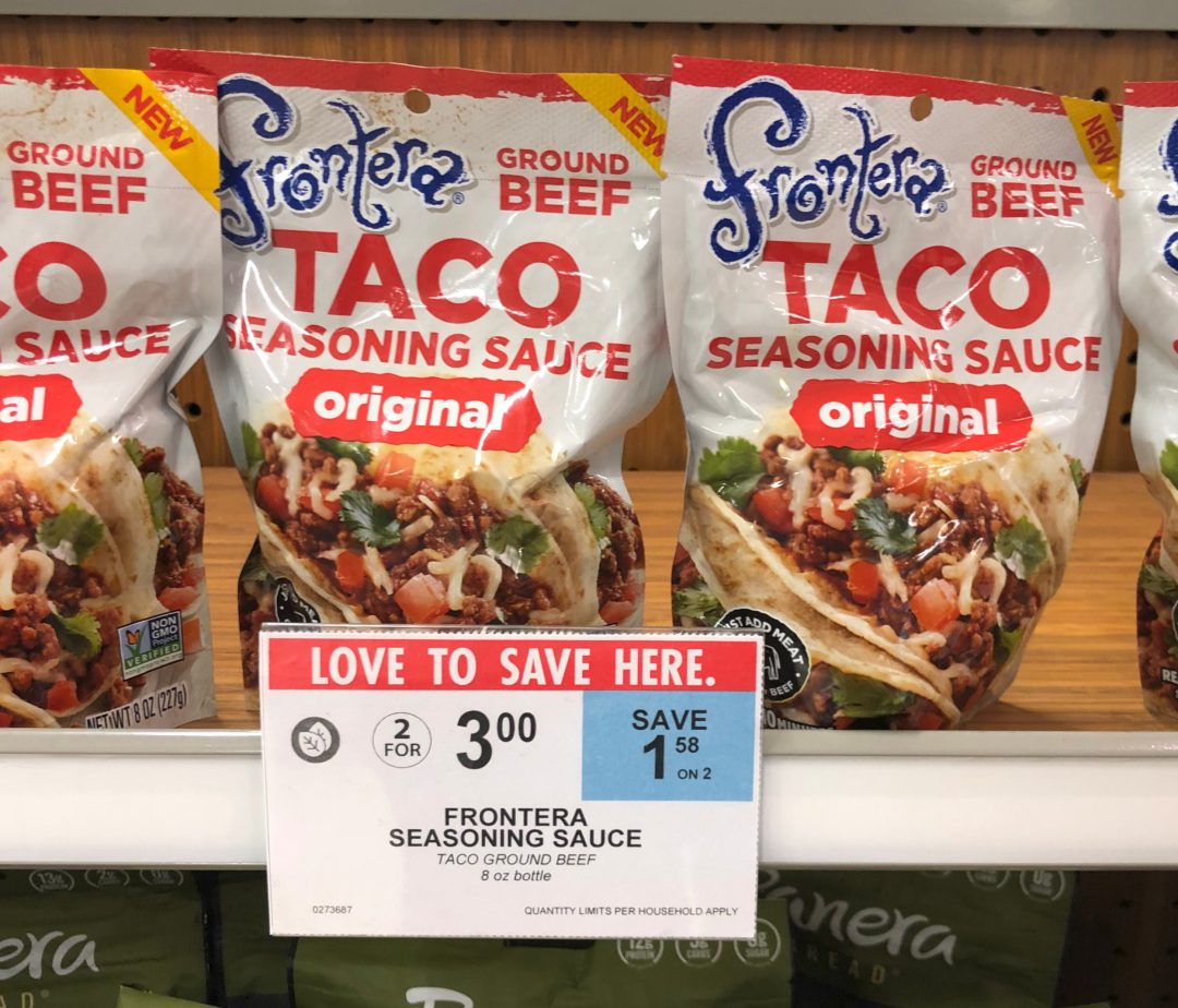 Frontera Taco Seasoning Sauce Just 1.25 At Publix iHeartPublix