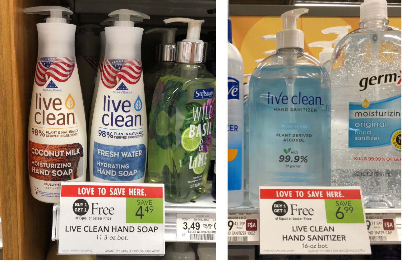 Live Clean Hand Soap Just $1 At Publix (Plus Cheap Body Wash) on I Heart Publix