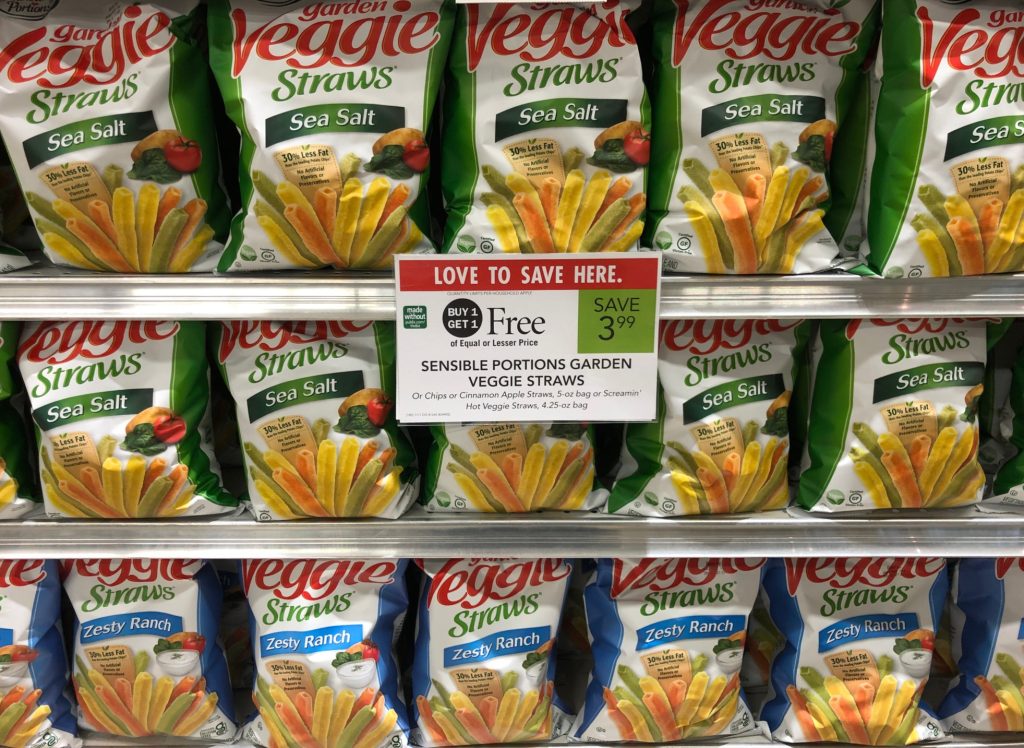 Sensible Portions Veggie Straws Just 1 At Publix iHeartPublix