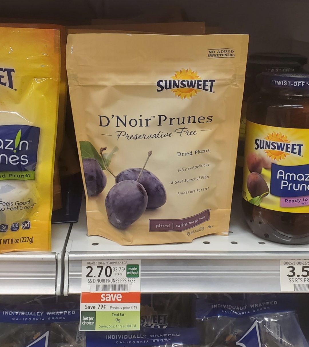 Sunsweet D’Noir Dried Prunes Just 95¢ At Publix iHeartPublix