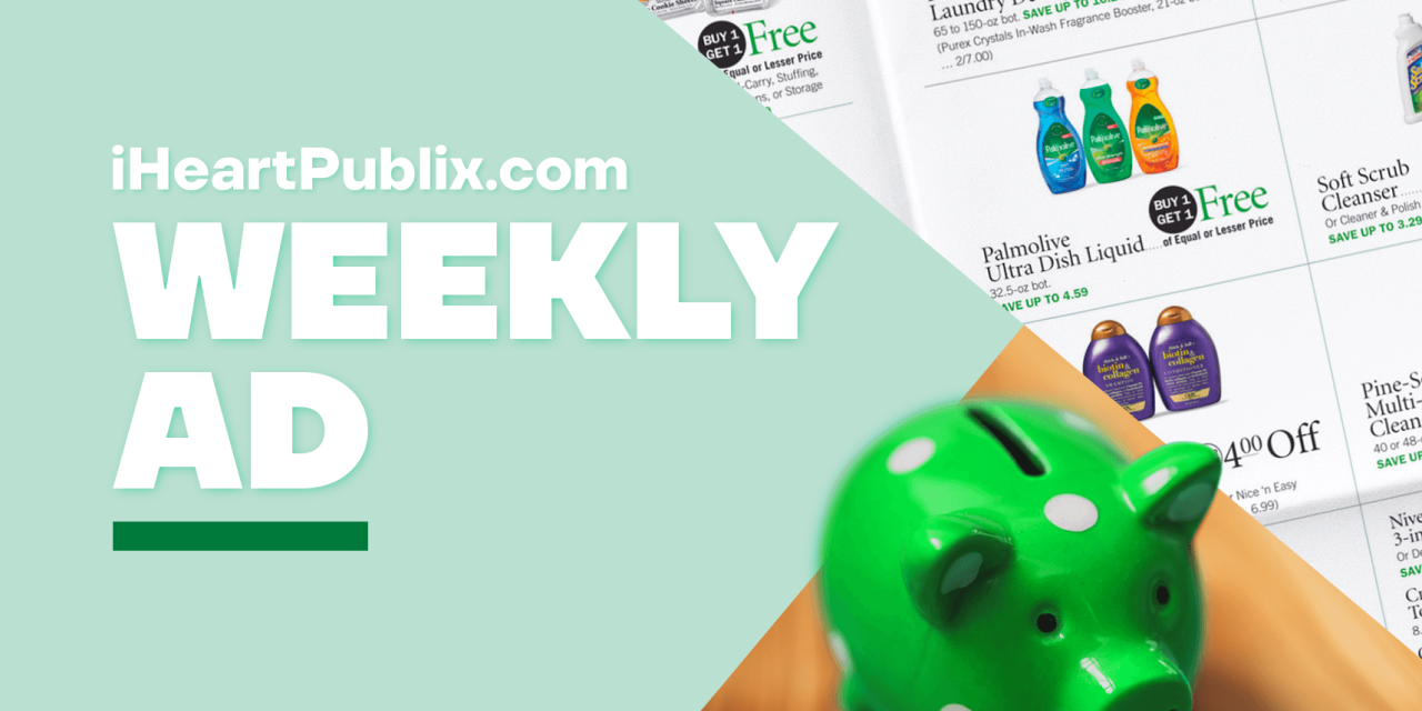 Publix Ad & Coupons Week Of 3/24 to 3/30 (3/23 to 3/29 For Some)