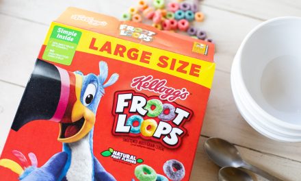 Big Boxes Of Kellogg’s Froot Loops, Apple Jacks or Frosted Flakes Just $2 At Publix