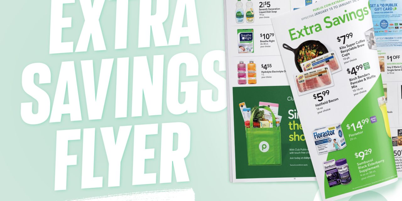 Publix Extra Savings Flyer Super Deals Valid 5/7 to 5/20