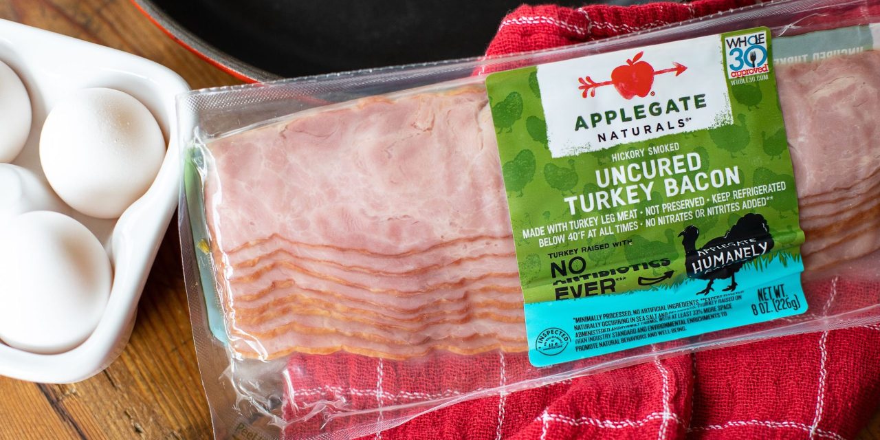 Applegate Naturals Turkey Bacon As Low As $1.99 At Publix (Plus Savings On Hot Dogs & Nuggets)