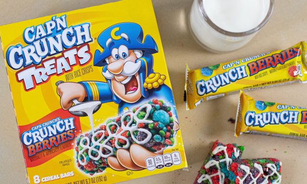 Grab A Box Of Cap’n Crunch Treats For Just $2