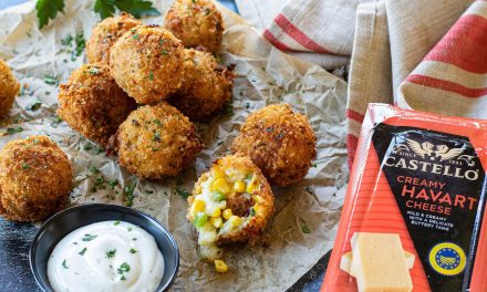 Cheesy Corn Bites Made With Castello® Cheese – Save On Your Favorite Cheese NOW At Publix