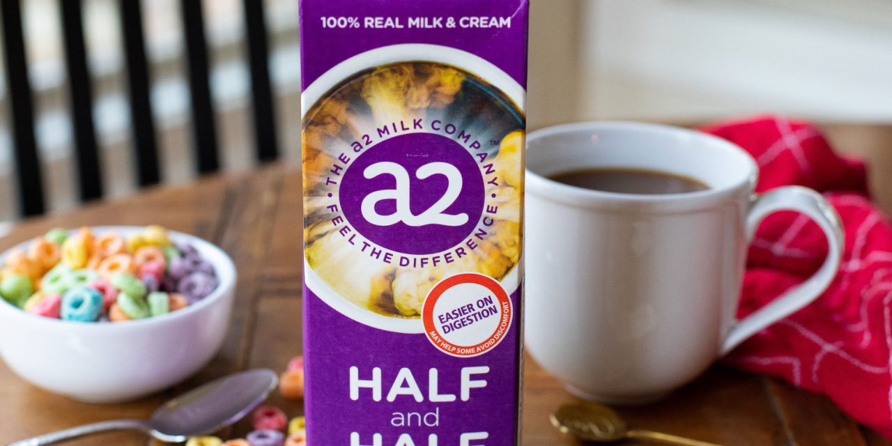 A2 Milk Half and Half Just $1.50 At Publix (Regular Price $4.49)