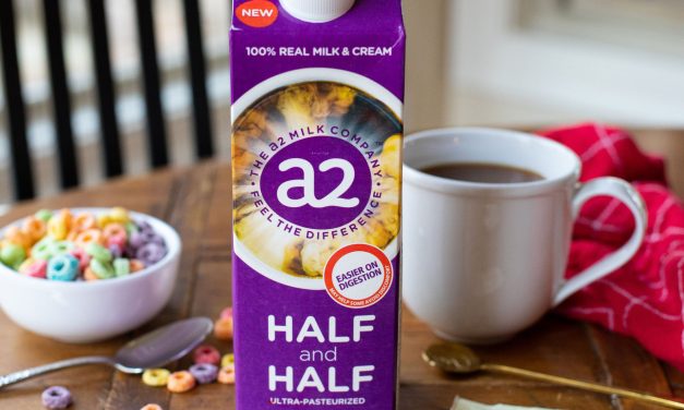 A2 Milk Half and Half Just $1.25 At Publix (Regular Price $4.49)