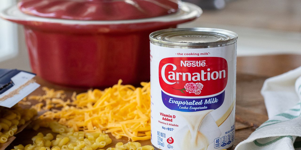 Carnation Evaporated Milk Just 82¢ Per Can At Publix