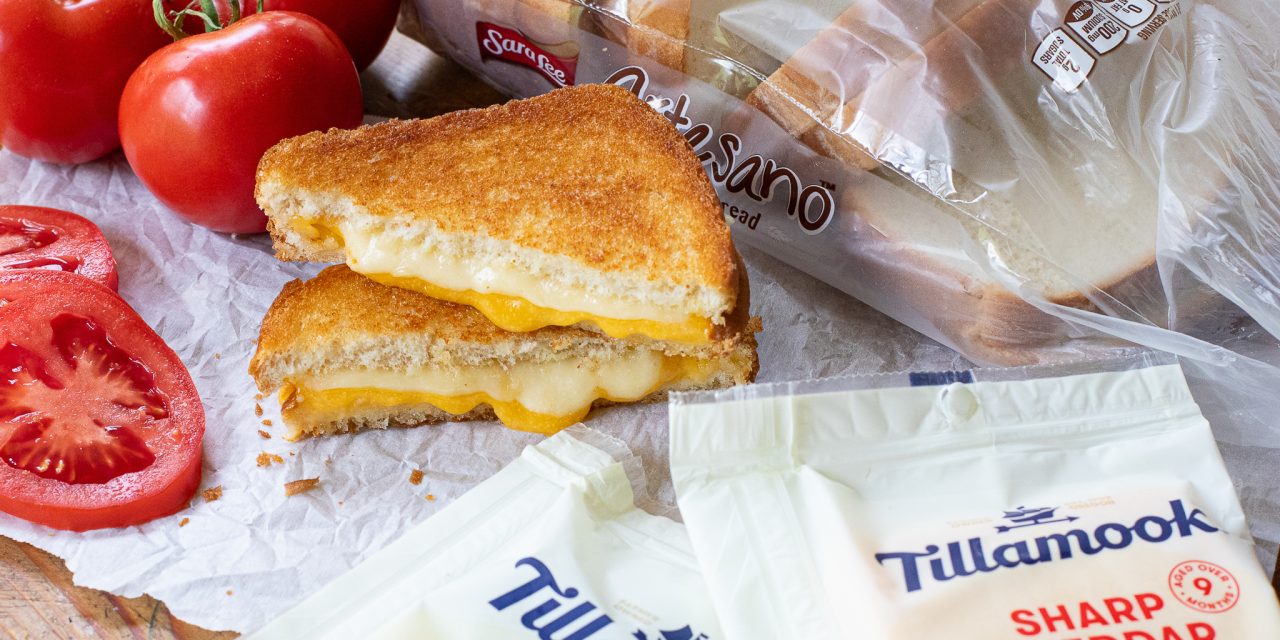 Celebrate National Grilled Cheese Month With Savings On Tillamook Cheese