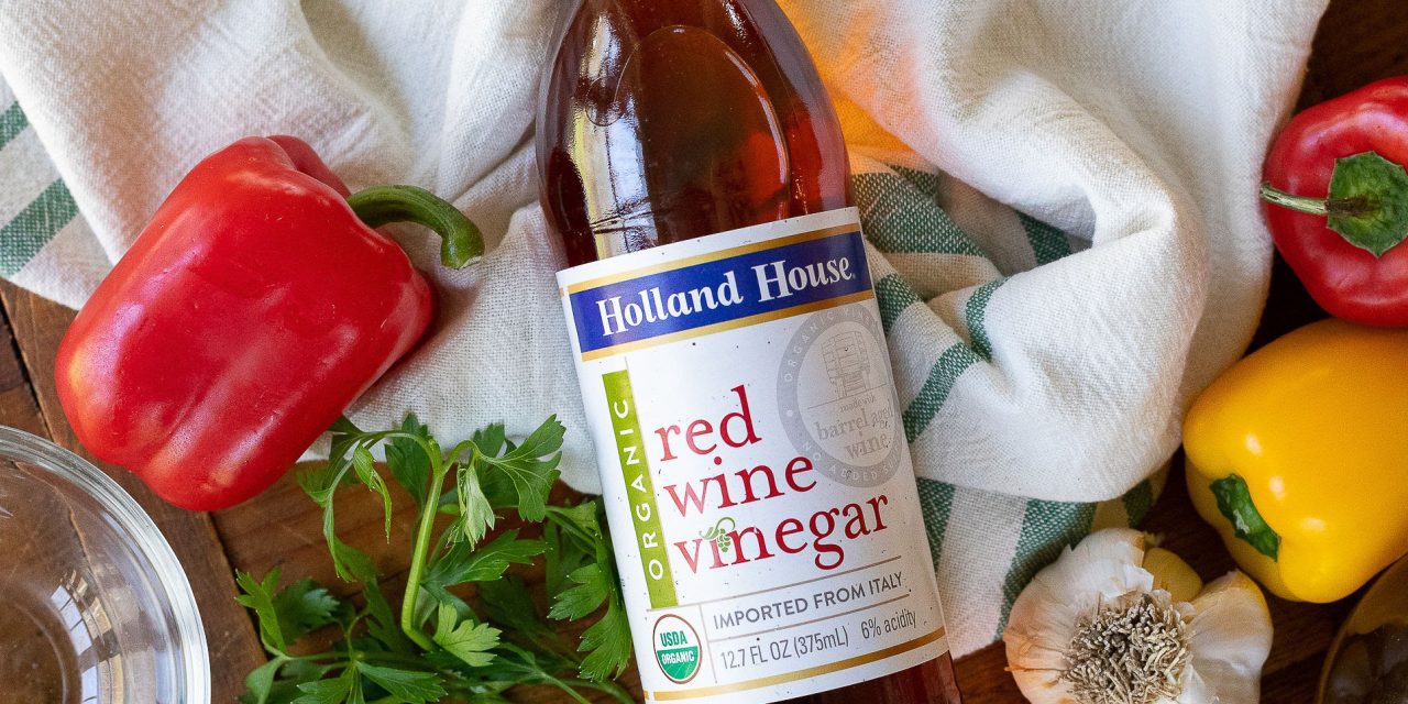 Holland House Organic White or Red Wine Vinegar Just $2.49 At Publix