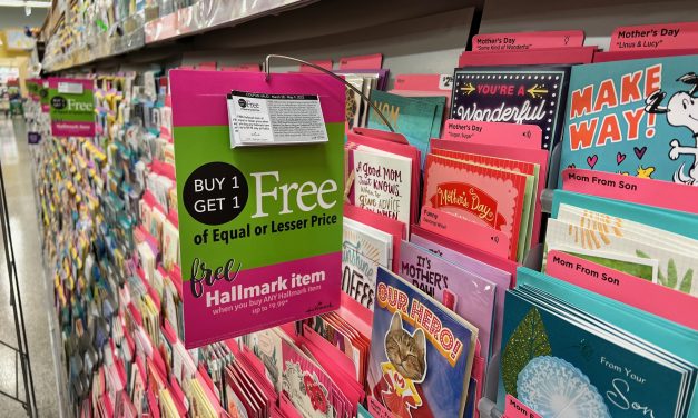 Hallmark Publix Coupon Means Cheap Cards (Bags, Wrapping Paper, Bows & More)