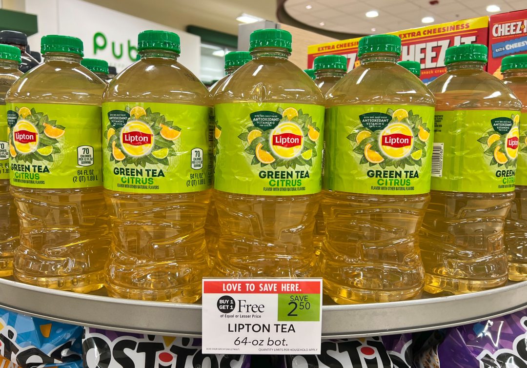 Lipton Ready To Drink Tea Just 75¢ At Publix iHeartPublix